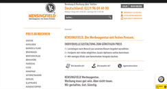 Desktop Screenshot of kensingfield.com