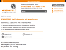 Tablet Screenshot of kensingfield.com